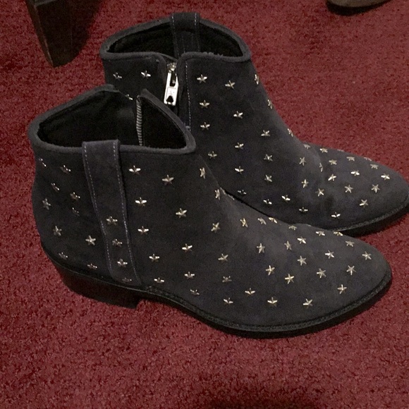 MEXICANA Shoes - Mexicans Blue Suede Bootie’s